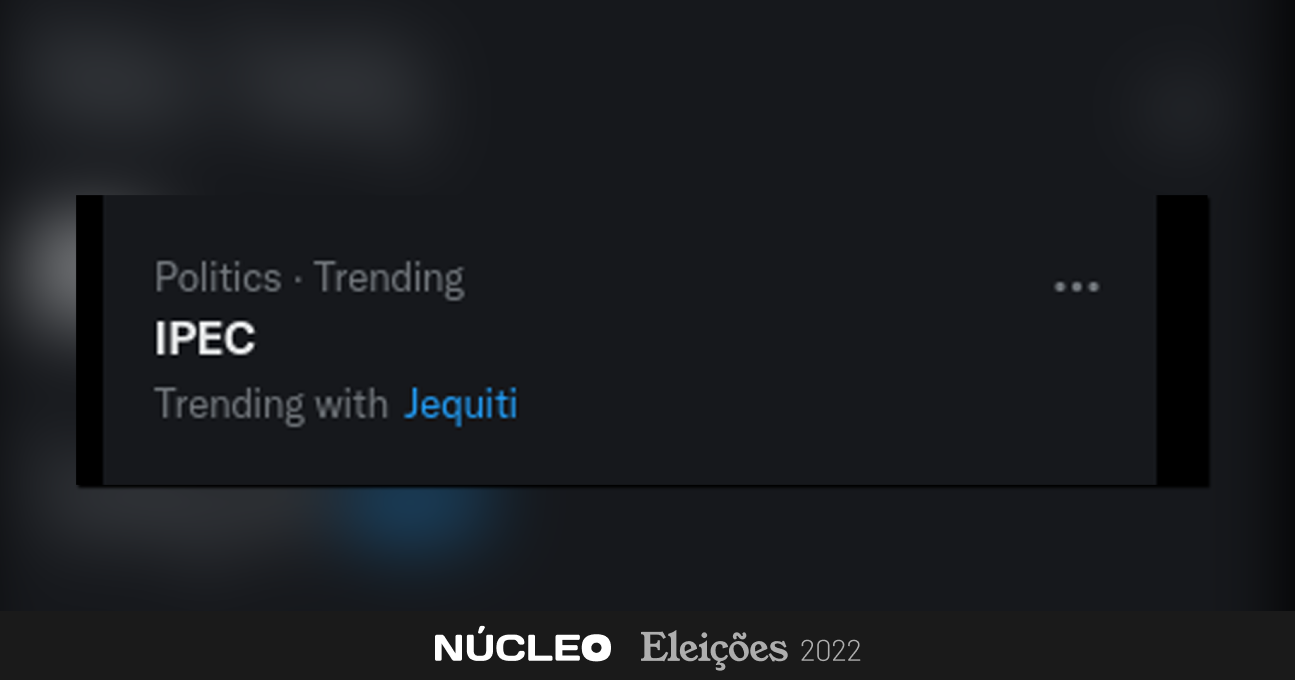 Como os termos "Ipec" e "Jequiti" foram bombar juntos no Twitter?