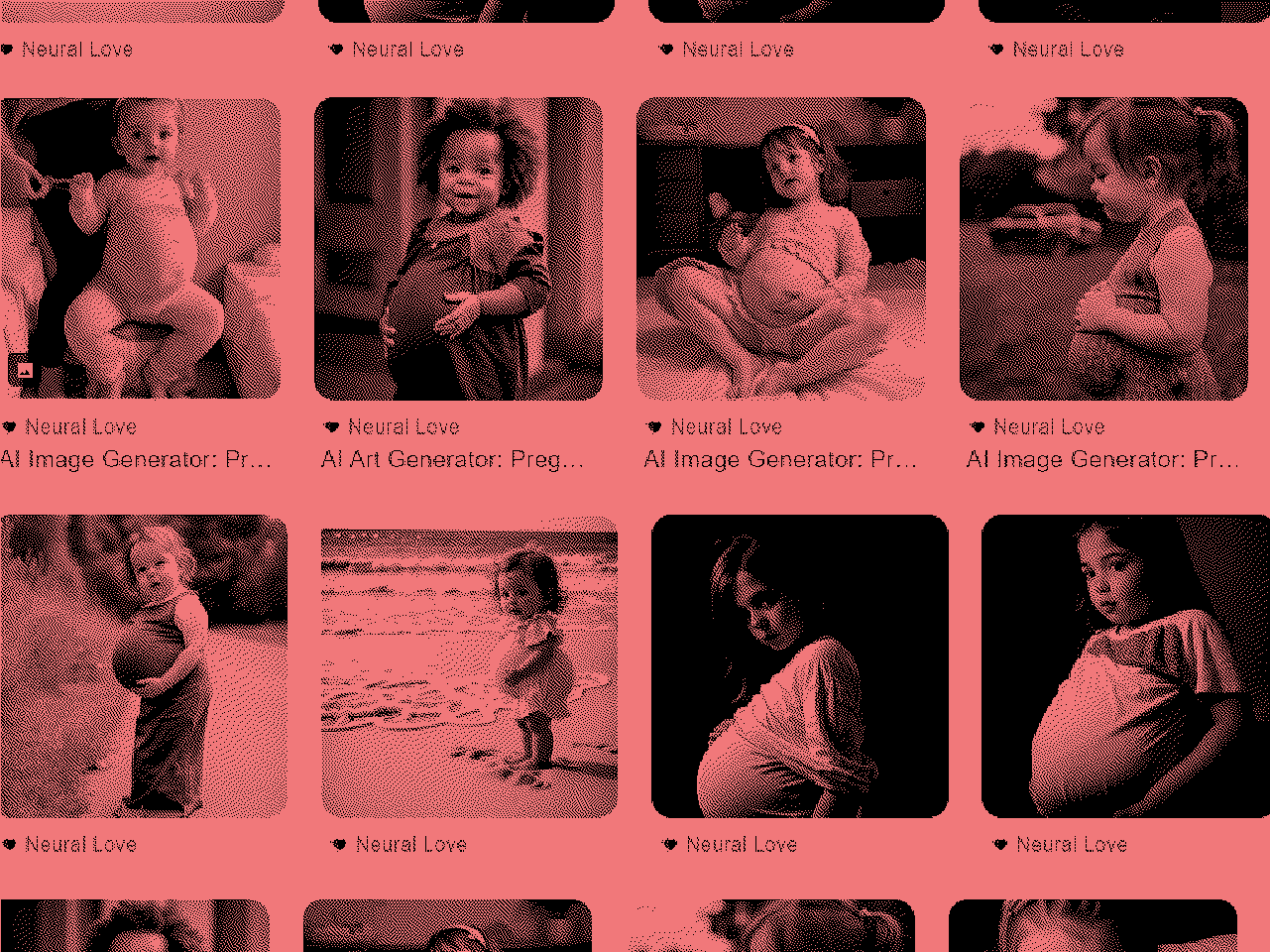 Imagens de crianças grávidas geradas por IA são destacadas no Google